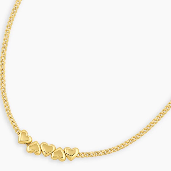 gorjana Lou heart necklace.18k gold plated - Picture 5 of 5